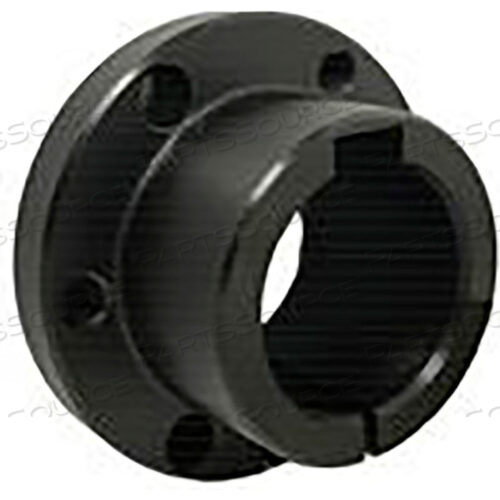 C45 STEEL / BLACK OXIDE QUICK DETACH BUSHING 25MM BORE
