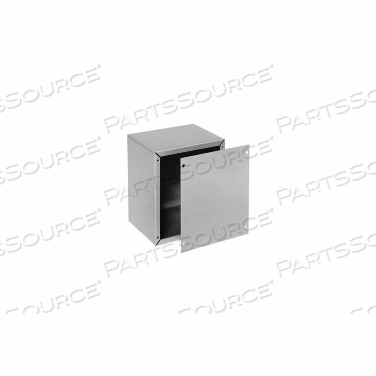 CU-1124 STEEL UTILITY CABINET 7 W X 6 D X 12 H METALLIC GRAY - MIN QTY 2