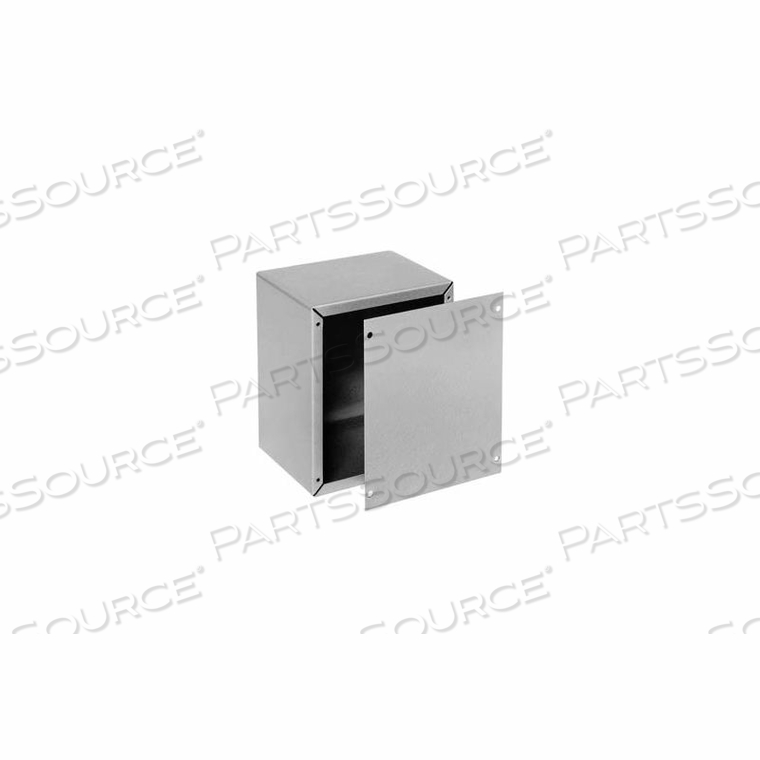 CU-881 STEEL UTILITY CABINET 11 W X 8 D X 12 H METALLIC GRAY - MIN QTY 2