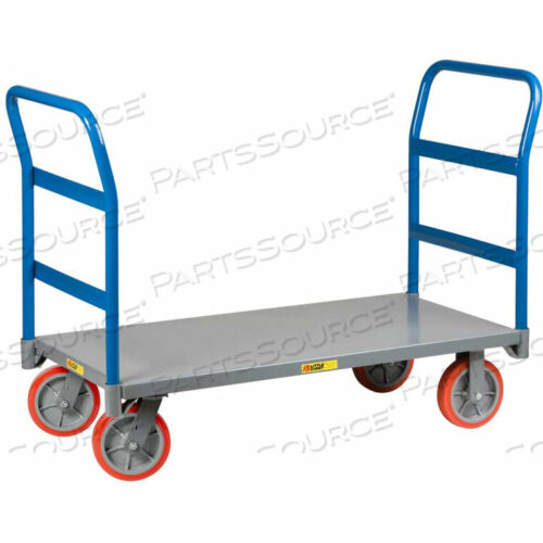 OEM#: NBB-3072-8PY-2HDOUBLE HANDLE PLATFORM TRUCK - 72 X 30 3600 LB. CAP. by Little Giant