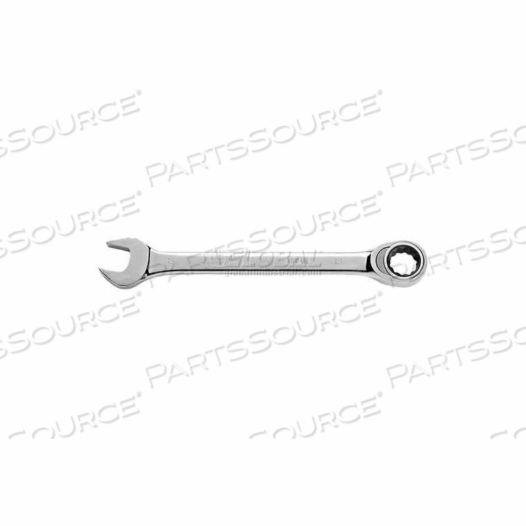 COMBO NON-REVERSIBLE RATCHETING WRENCH, 1/2, 12 POINT