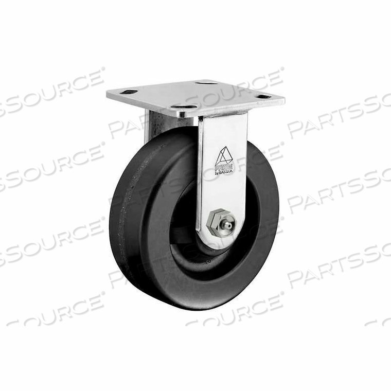 PRISM STAINLESS STEEL RIGID CASTER - PHENOLIC - 8 DIA.
