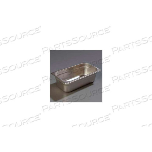OEM#: 607134DURAPAN LIGHT GAUGE ONE-THIRD SIZE PAN 6-7/8 X 12-3/4 X 4 DEEP by Carlisle