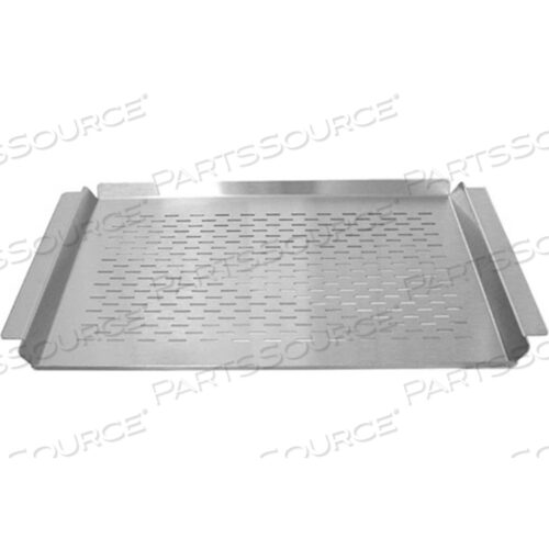 STAINLESS STEEL FISH AND VEGETABLE TRAY 17-1/2W X 11-1/2D - PGT-1117