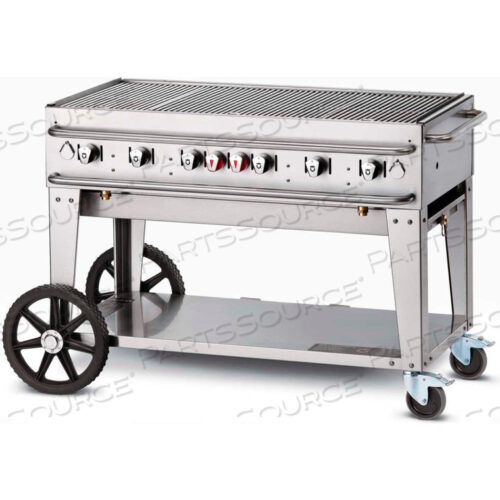 RENTAL MOBILE GRILL 48 LP - DOUBLE INLET - RCB-48