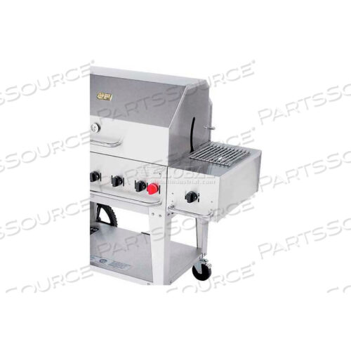 STAINLESS STEEL SIDE BURNER FOR MCB MODELS LP - SB-MCB