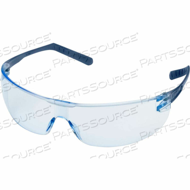 OEM#: WELSG58BMDAFSAFETY GLASSES, METAL DETECTABLE, ANTI-FOG BLUE LENS by Elvex