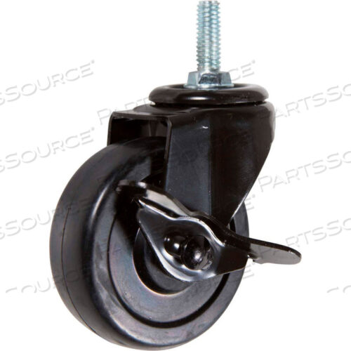 LOCKING PIPELINE CASTER 100 LBS. CAPACITY