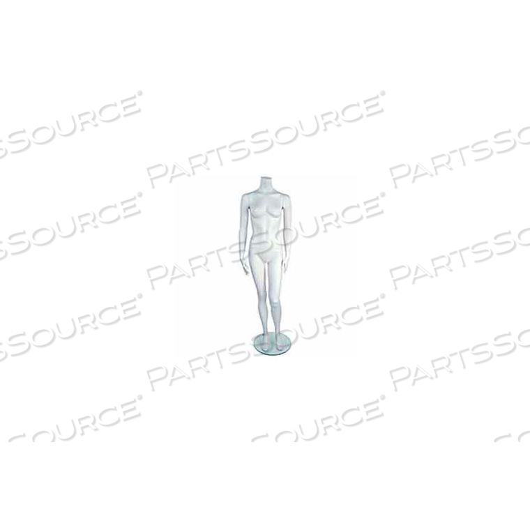 JUDY 3 HEADLESS ARMS BY SIDE, LEFT LEG BENT - CAMEO WHITE