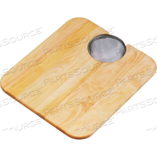 CUTTING BOARD, SOLID MAPLE HARDWOOD, 11-1/4LX14-1/2W