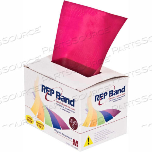 OEM#: 10-1078REP BAND LATEX FREE EXERCISE BAND, PLUM, 6 YARD ROLL/BOX by Fabrication Enterprises