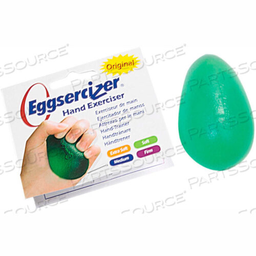 OEM#: 10-1291EGGSERCIZER HAND EXERCISER, SOFT, GREEN by Fabrication Enterprises