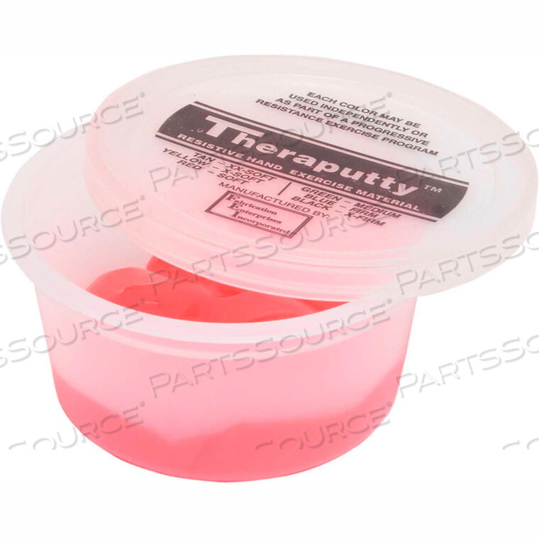 OEM#: 10-2762THERAPUTTY SCENTED EXERCISE PUTTY, CHERRY, RED, LIGHT, 2 OUNCE by Fabrication Enterprises