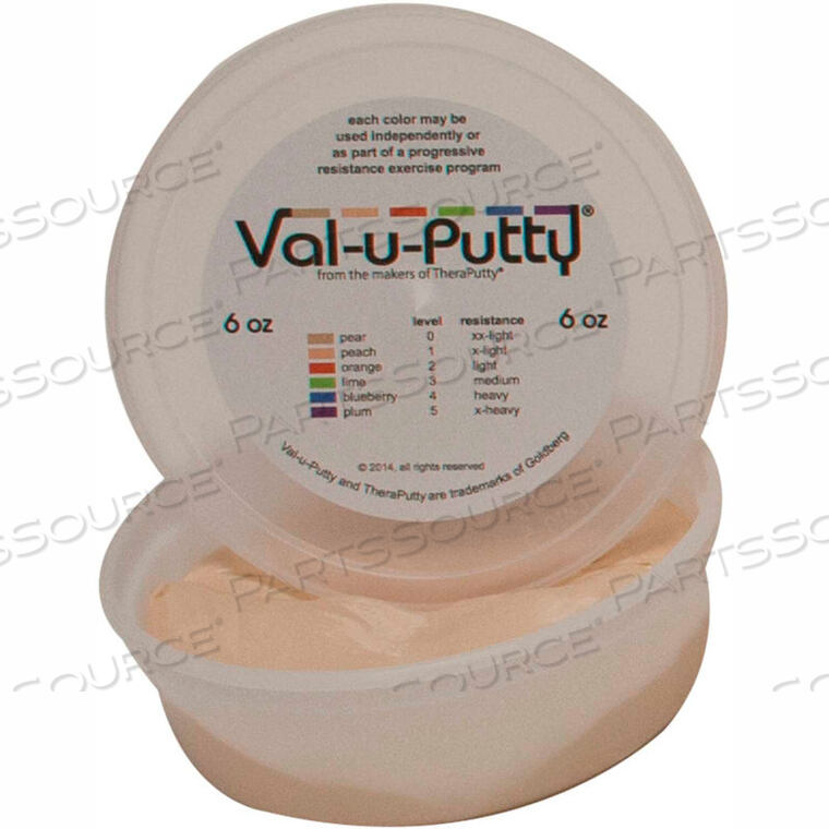 OEM#: 10-3930VAL-U-PUTTY EXERCISE PUTTY, PEAR, XX-SOFT, 6 OUNCE by Fabrication Enterprises