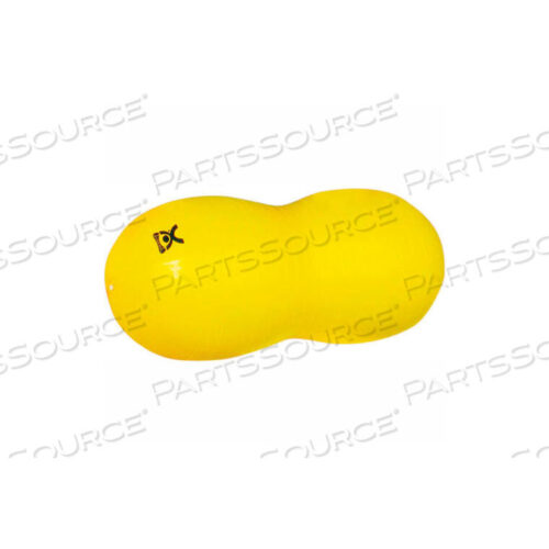 OEM#: 30-1725CANDO INFLATABLE EXERCISE SADDLE ROLL, YELLOW, 16 DIA. X 35L by Fabrication Enterprises