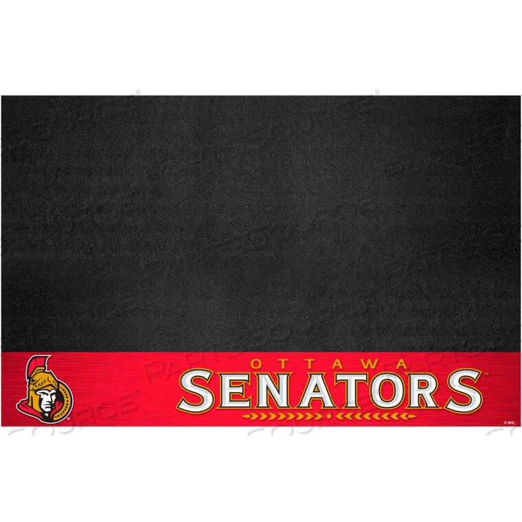 OEM#: 14244NHL OTTAWA SENATORS GRILL MAT 1/4 THICK 2 X 3.5 by Fanmats, LLC