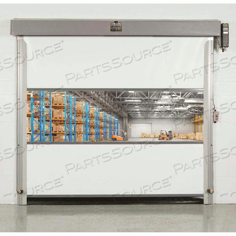 HIGH PERFORMANCE CLEAN GUARD DOOR WITH DIRECT DRIVE MOTOR FOR 8 X 8 OPENING