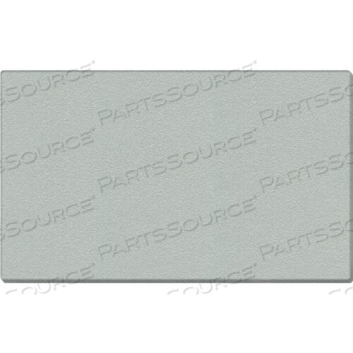 BULLETIN BOARD - VINYL - WRAPPED EDGE - 4 X 5 - SILVER