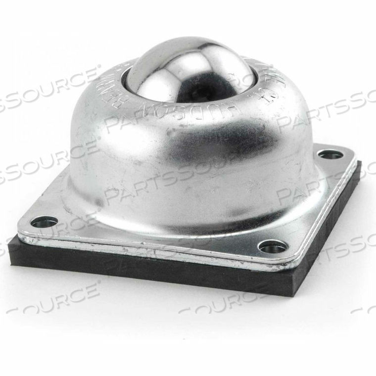 1-1/2 STAINLESS STEEL BALL 4 HOLE FLANGE STAINLESS HOUSING NEOPRENE CUSHION