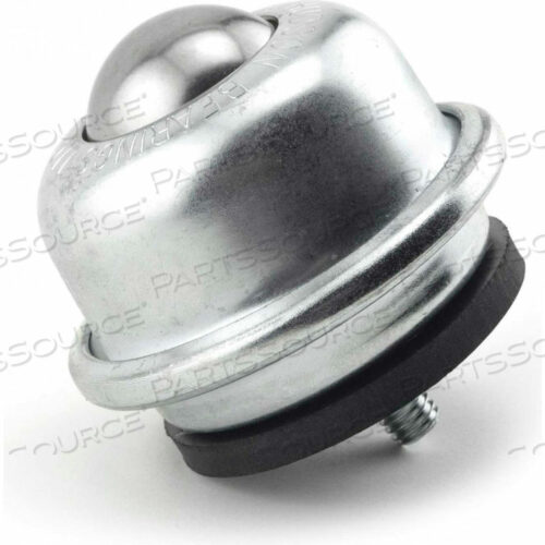 1-1/2 STAINLESS STEEL BALL 3/8 STUD IN STEEL HOUSING NEOPRENE CUSHION