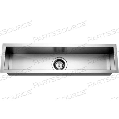 CONTEMPO TROUGH SERIES UNDERMOUNT STAINLESS STEEL BAR/PREP SINK