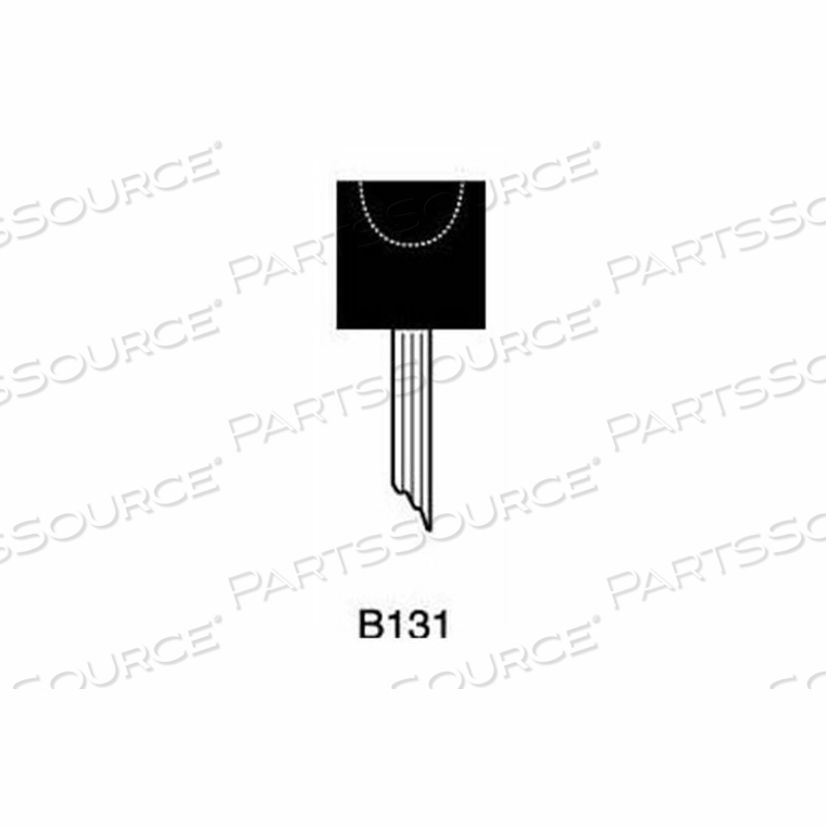 MOUNTED POINT B131, 1/2 X 1/2 - 1/8X1-1/2 SHANK, 60, BLUE