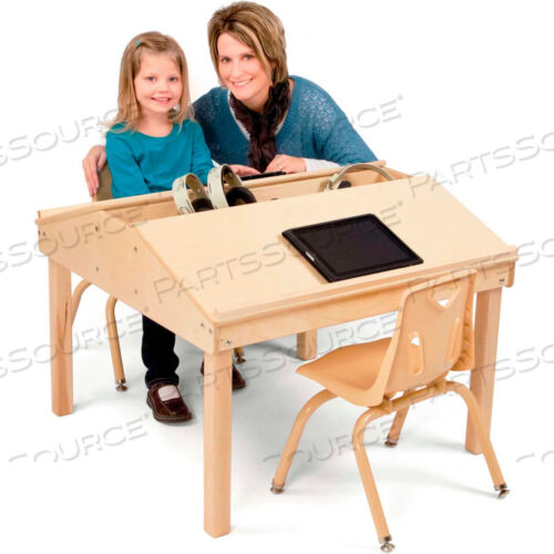 QUAD TABLET AND READING TABLE - 24-1/2 HIGH