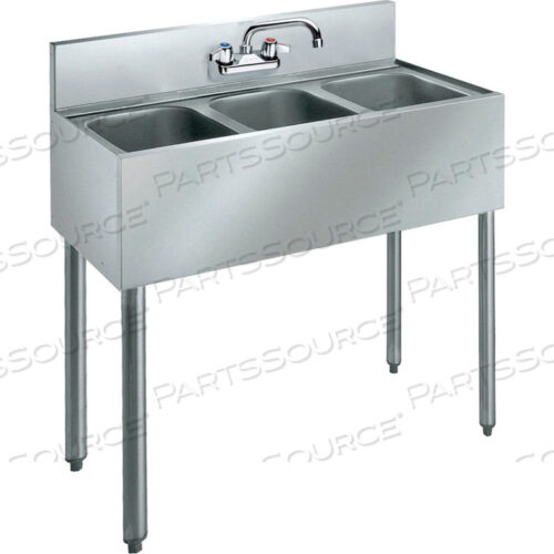 36 CONVENIENCE STORE SINK - 3 COMPARTMENTS