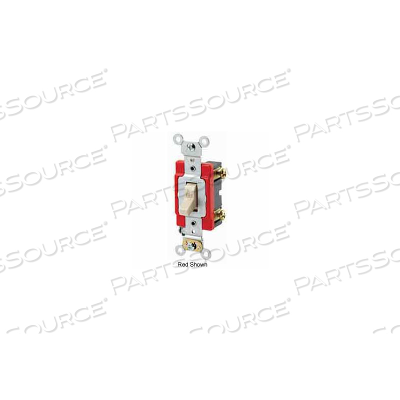 OEM#: 1221-2WSINGLE-POLE AC QUIET SWITCH, 20 AMP 120/277 V, WHITE by Leviton