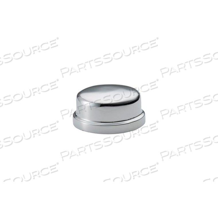 CHROME PLATED BRASS PIPE FITTING 1/4 CAP NPT FEMALE