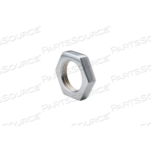 CHROME PLATED BRASS PIPE FITTING 3/4 LOCKNUT NPT FEMALE