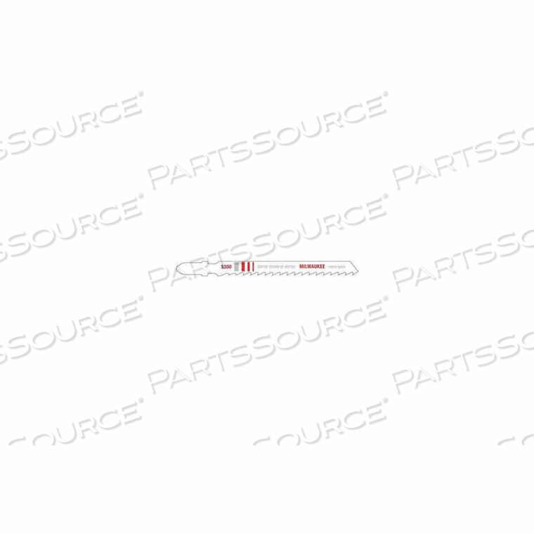 OEM#: 48-42-01202-3/4 18TPI HIGH SPEED STEEL JIG SAW BLADE (5 PACK) by Milwaukee Electric Tools