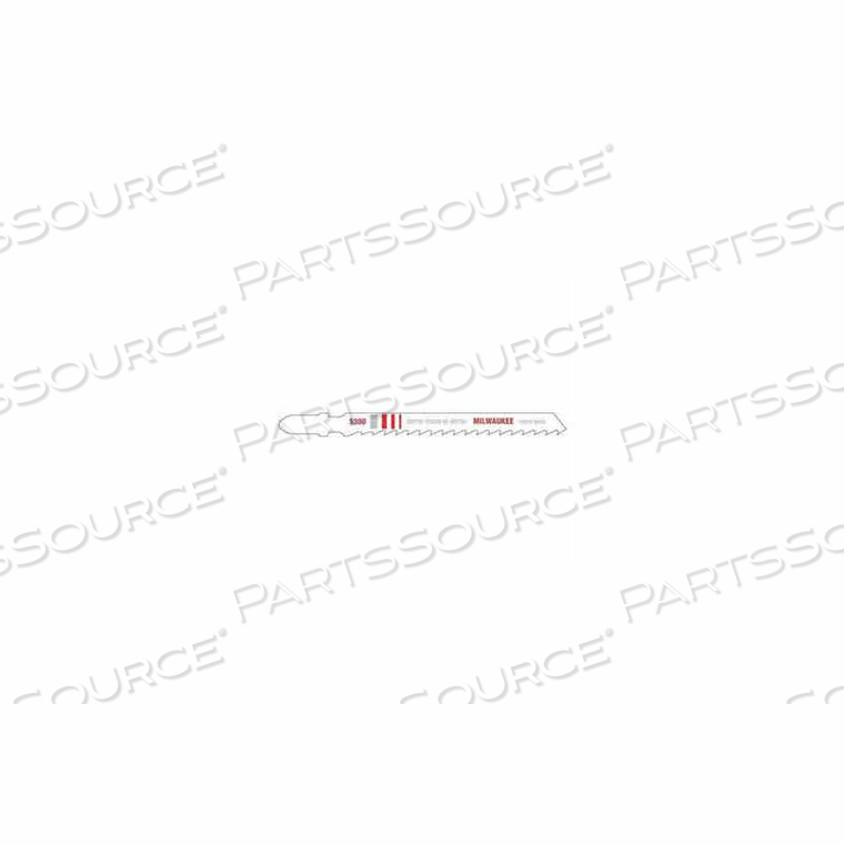 OEM#: 48-42-58504 8TPI BI-METAL JIG SAW BLADE (5 PACK) by Milwaukee Electric Tools