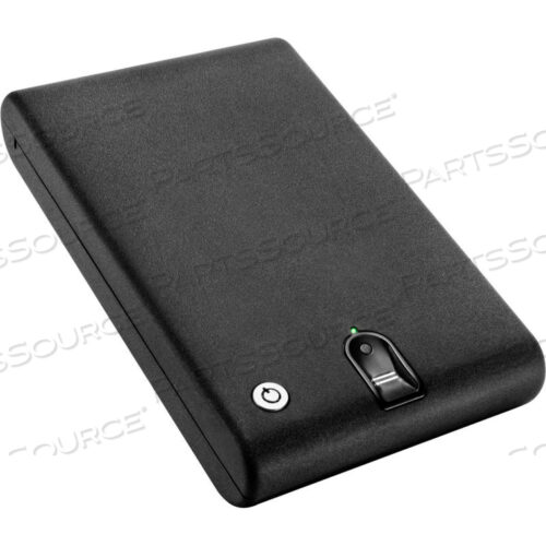 PORTABLE BIOMETRIC LOCK BOX - 7-1/2W X 12-3/4D X 2H, 0.07 CUBIC FT.