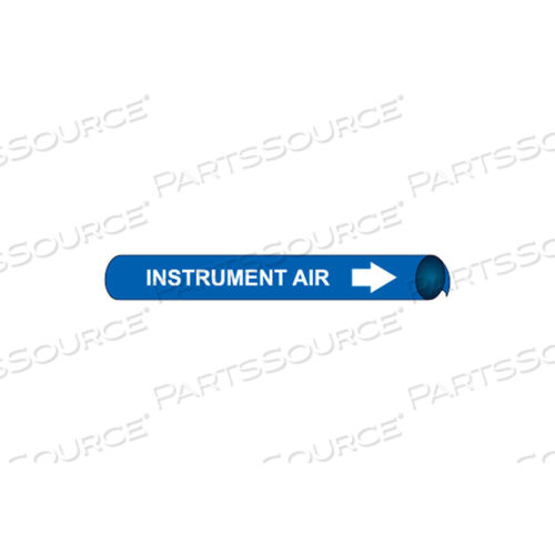 PRECOILED AND STRAP-ON PIPE MARKER - INSTRUMENT AIR