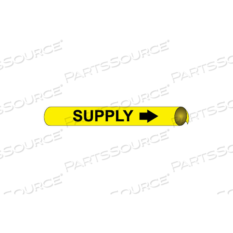 PRECOILED AND STRAP-ON PIPE MARKER - SUPPLY