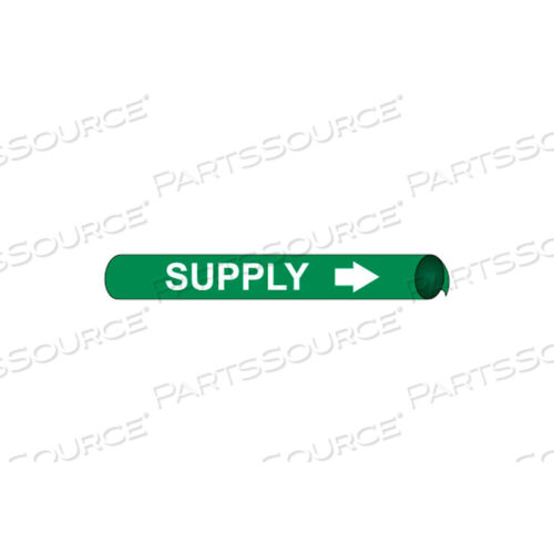 PRECOILED AND STRAP-ON PIPE MARKER - SUPPLY