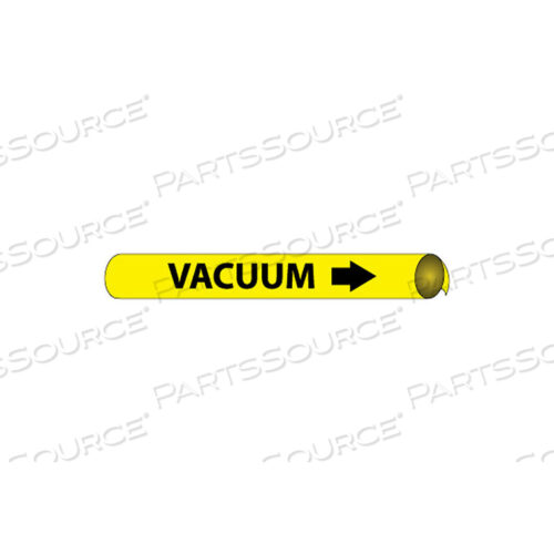 PRECOILED AND STRAP-ON PIPE MARKER - VACUUM