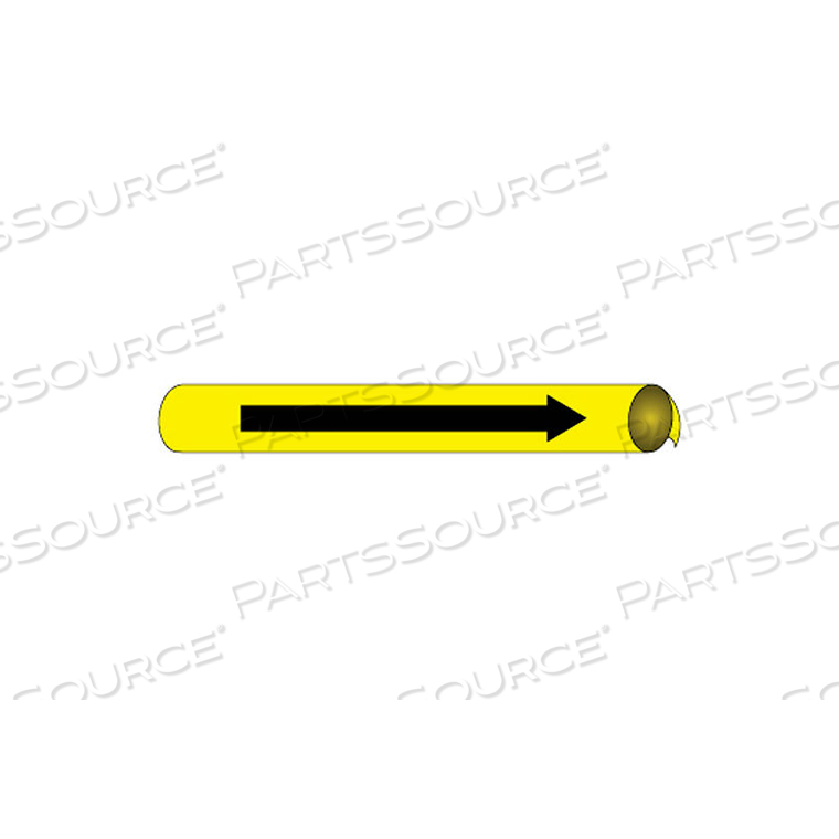 PRECOILED AND STRAP-ON PIPE MARKER - DIRECTION ARROW