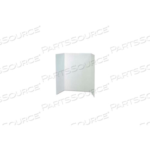SINGLE WALLED PRESENTATION BOARD, 48 X 36, WHITE, 4/CARTON