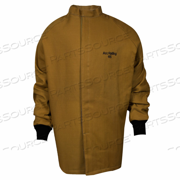 ARCGUARD 65 CAL NOMEX/KEVLAR ARC FLASH COAT, M, CARAMEL