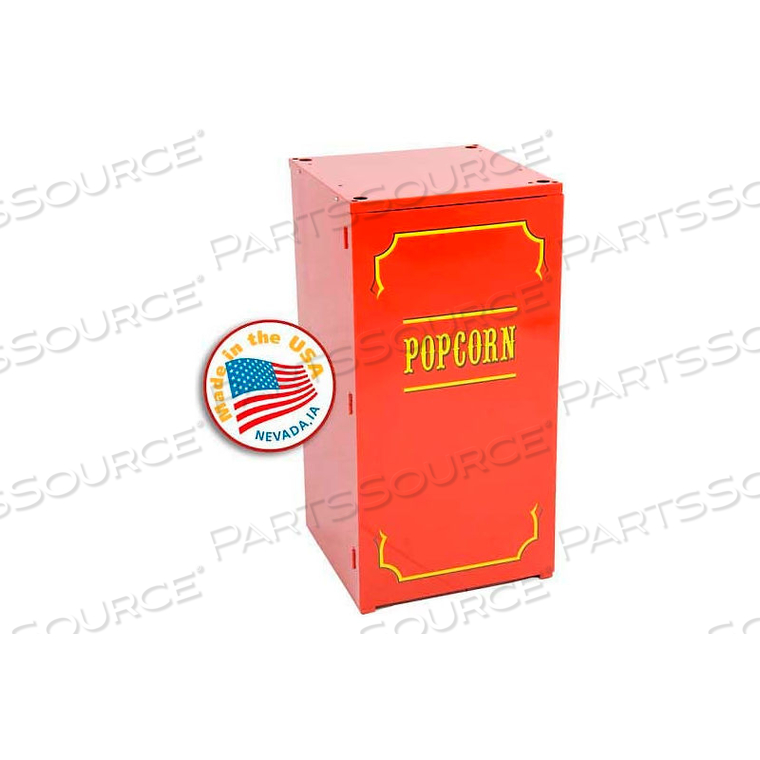 ANTIQUE POPCORN MACHINE STAND 4OZ RED