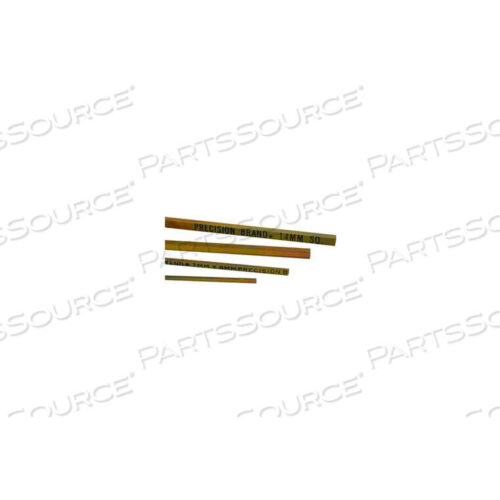 OEM#: 050559MM X 22MM METRIC KEYSTOCK, GOLD DICHROMATE FINISH, 12 LENGTH (PACK OF 4) by Precision Brand