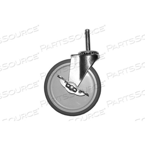 PVI SWIVEL LOCKING CASTERS, 200LBS CAPACITY, 5 X 7/8 STEM