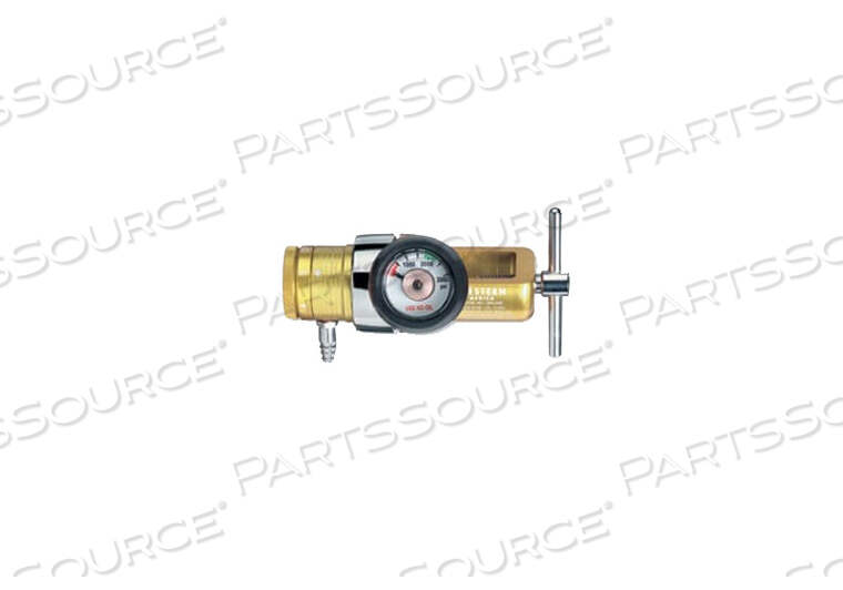 OEM#: OPA-840OXYGEN REGULATOR, CGA 870 YOKE X HOSE BARB, 1/2 TO 8 LPM, 3000 PSI INLET, MEETS FDA, ISO 9001, 1-1/2 IN DIA by Western Enterprises