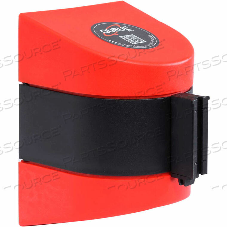 OEM#: WP450R-RD250WALLPRO 450 RED WALL MOUNT RETRACTING BARRIER, 25 RED BELT by Queue Solutions LLC