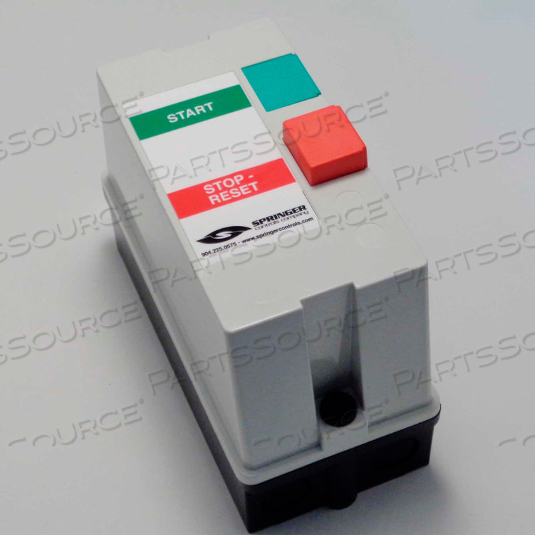 ENCL MOTOR STARTER, 12A, 1PH, DIRECT-ONLINE VOLTAGE, 4X POLY, START/STOP, 240VAC COIL, O/L 8.0-12A