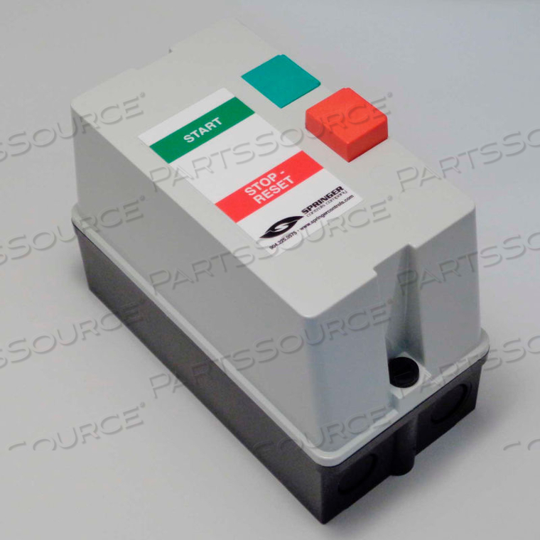ENCL MOTOR STARTER, 25A, 1PH, DIRECT-ONLINE VOLTAGE, 4X POLY, START/STOP, 120VAC COIL, O/L 17.5-22A