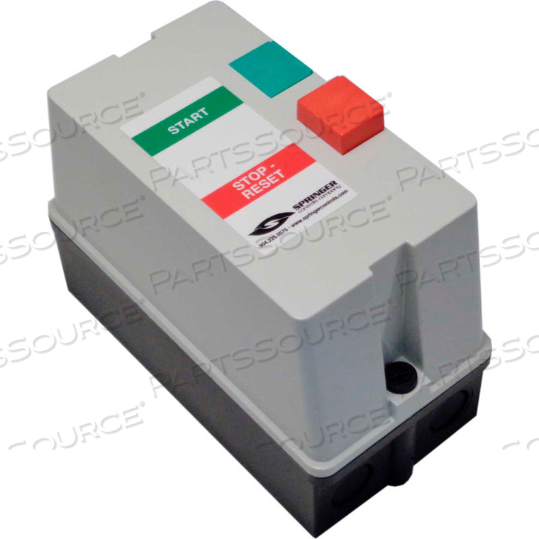 ENCL MOTOR STARTER, 32A, 3PH, DIRECT-ONLINE VOLTAGE, 4X POLY, START/STOP, 240VAC COIL, O/L 25-32A