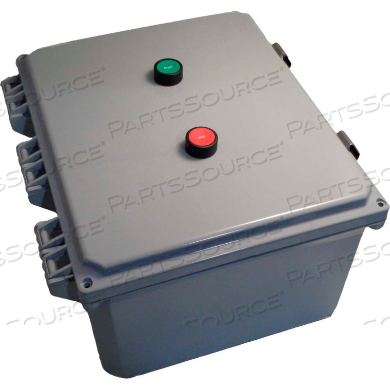 ENCL MOTOR STARTER, 65A, 3PH, DIRECT-ONLINE VOLTAGE, 4X POLY, START/STOP, 240VAC COIL, O/L 54-65A